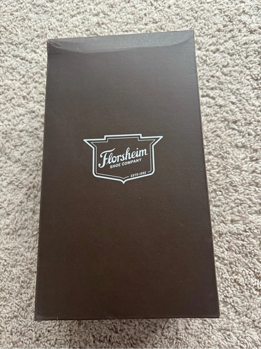 Florsheim Black Leather Cap-Toe Derby Dress Shoes
